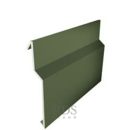 Фартук фронтонный S5, РЕ (глянцевое покрытие) зеленый